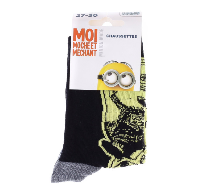 Шкарпетки Minions Minion Bob Big 35-38 black/gray 37014-5