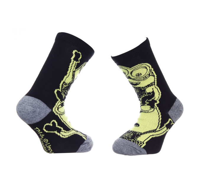 Шкарпетки Minions Minion Bob Big 35-38 black/gray 37014-5