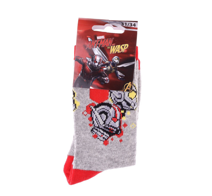 Шкарпетки Marvel 2 Heads 31-34 gray 83895248-6