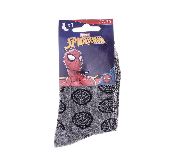 Шкарпетки Marvel Spider Man All Over De Tete Spiderman 23-26 gray 83892247-7