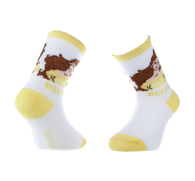 Шкарпетки Disney Beautiful Princess 19-22 pale yellow 43891047-3