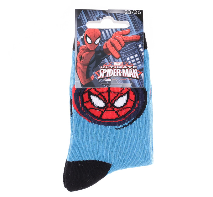 Шкарпетки Marvel Spider Man Head Spiderman 23-26 light blue 43890147-7