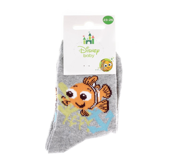Шкарпетки Disney Nemo-Baby Boy Nemo Anchor 23-26 gray 43847651-5