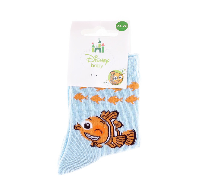 Шкарпетки Disney Nemo-Baby Boy Nemo And Wink 19-22 blue 43847651-1