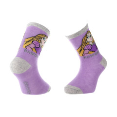 Шкарпетки Disney Princess Raiponce 23-26 gray/purple 43891047-8 Шкарпетки Disney Princess Raiponce 23-26 gray/purple 43891047-8