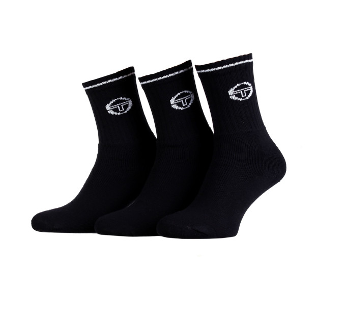 Шкарпетки Sergio Tacchini 3-pack 27-30 black 83520410-2