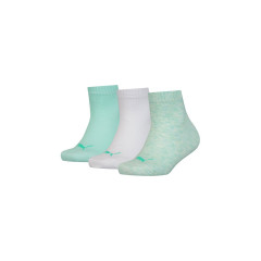 Шкарпетки Puma Kids' Quarter 3-pack 39-42 light green/white 194011001-011 Шкарпетки Puma Kids' Quarter 3-pack 39-42 light green/white 194011001-011