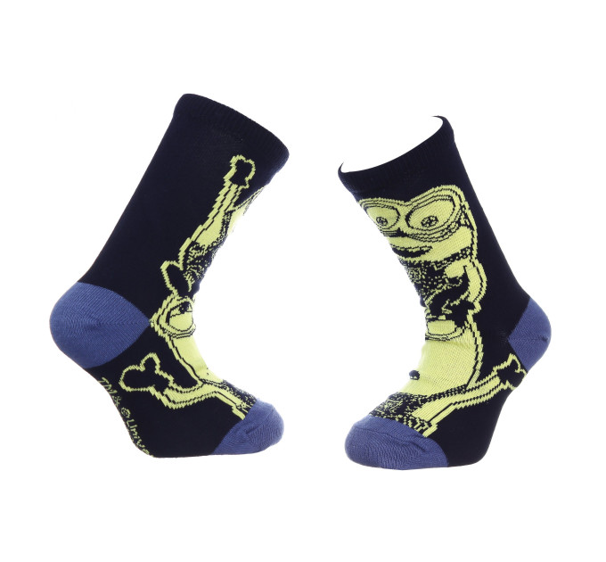 Шкарпетки Minions Minion Bob Big 35-38 black/blue 37014-6