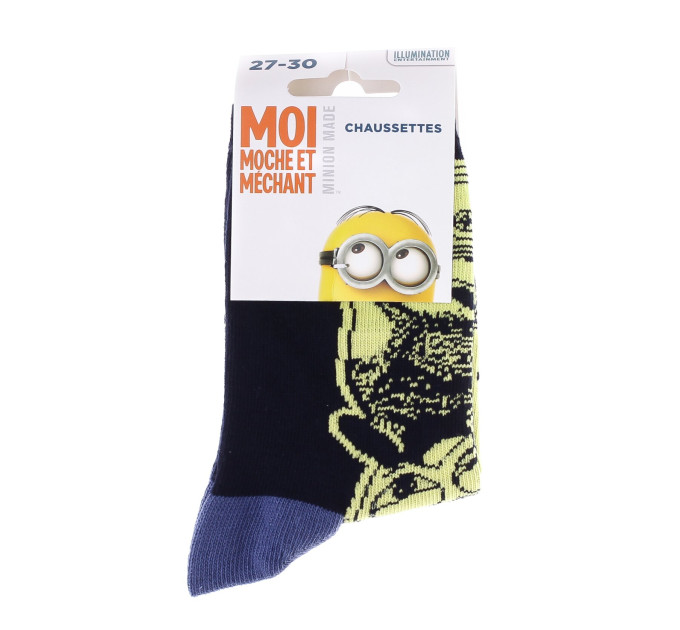Шкарпетки Minions Minion Bob Big 35-38 black/blue 37014-6