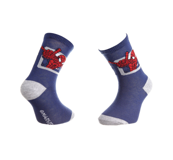 Шкарпетки Marvel Spider-Man Ds Carre 19-22 blue 43890147-1