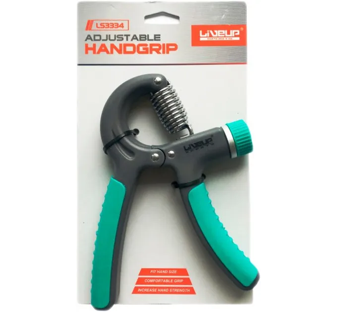 Еспандер для долоні ADJUSTABLE HANDGRIP Зелений 10-40кг (LS3204-XH)