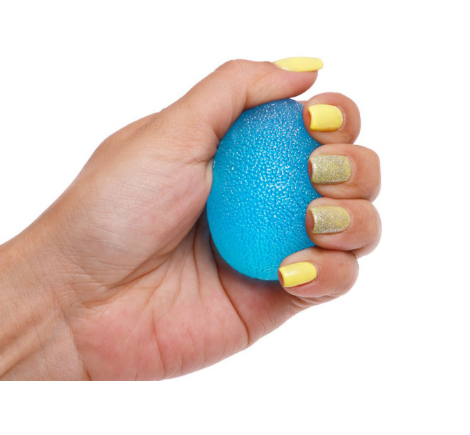 Еспандер кистьовий EasyFit Hand Boost (силіконове яйце) синій