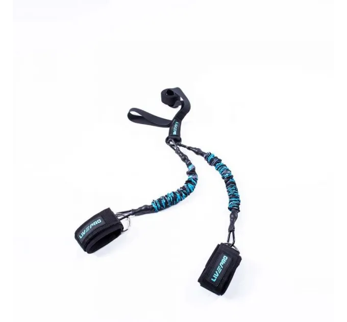 Еспандер LivePro MULTIFUNCTIONAL TRAINING синій 6x11x40см LP8427