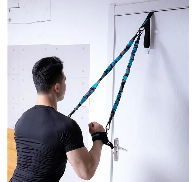 Еспандер LivePro MULTIFUNCTIONAL TRAINING синій 6x11x40см LP8427