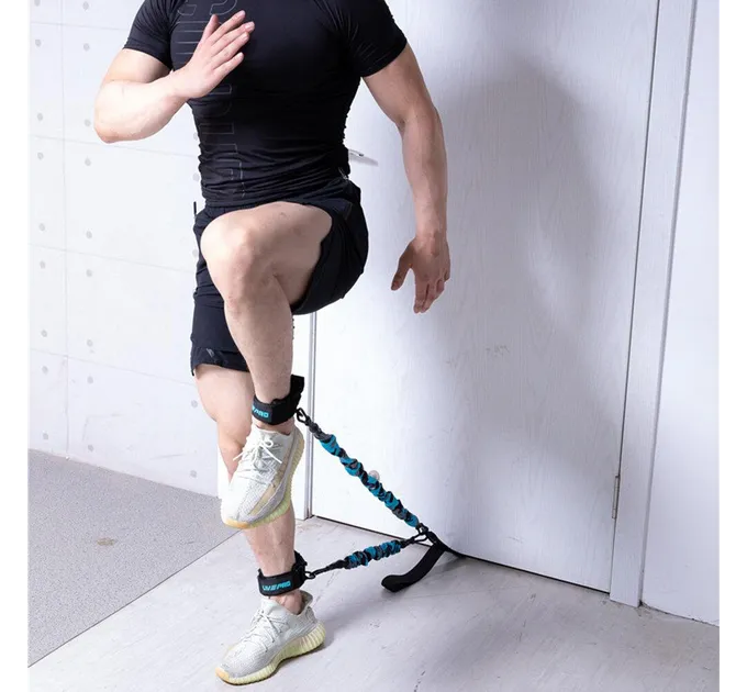 Еспандер LivePro MULTIFUNCTIONAL TRAINING синій 6x11x40см LP8427