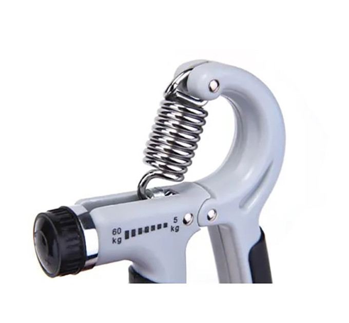 Еспандер кистьовий пружинний 5-60 кг EasyFit з лічильником