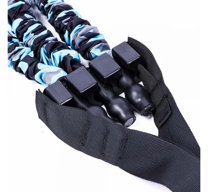 Еспандер LivePro PULL-UP AUXILIARY BELT синій 6x12x40см LP8428