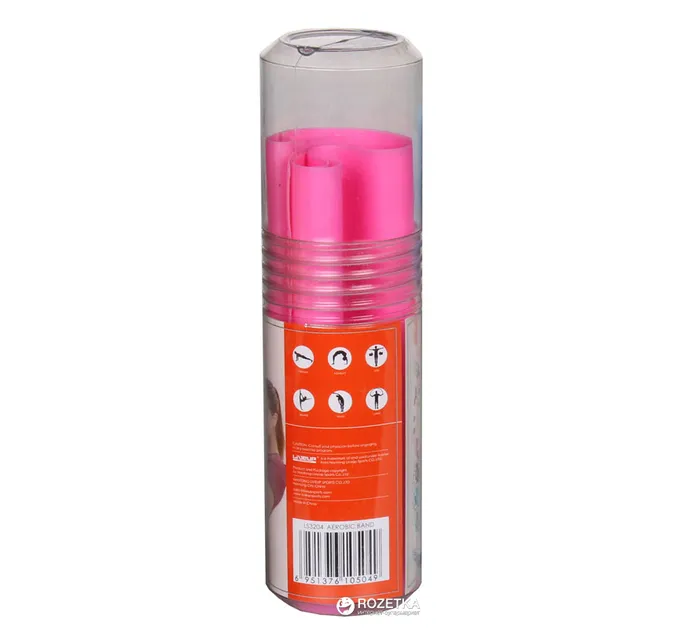 Еспандер стрічка LiveUP TPE BAND рожевий L-1200х150х0.25мм LS3204-Lp