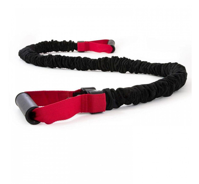 Еспандер трубчастий Adidas Power Tube чорний, червоний Уні 122 см ADTB-10602