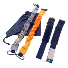 Набір для тренувань LiveUP LATERAL RESISTOR PRO чорний, помаранчевий 4 предмета LS3670