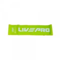 Еспандер стрічка FITNESS BAND LIGHT Зелений 200х15см (4,5кг) (LP8415-L)