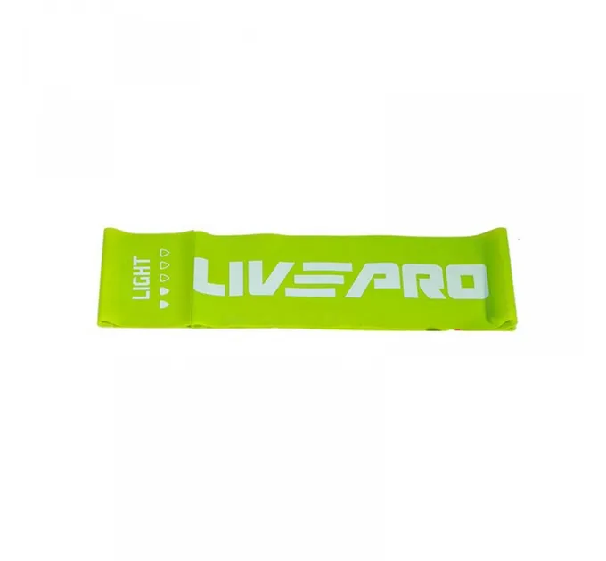 Еспандер стрічка FITNESS BAND LIGHT Зелений 200х15см (4,5кг) (LP8415-L) Еспандер стрічка FITNESS BAND LIGHT Зелений 200х15см (4,5кг) (LP8415-L)