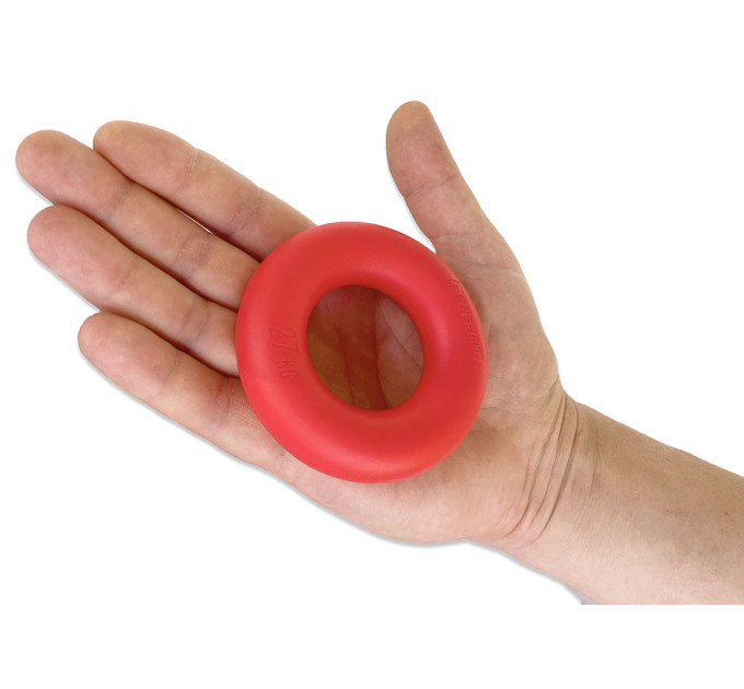 Еспандер кистьовий кільце EasyFit Ring 27 кг червоний