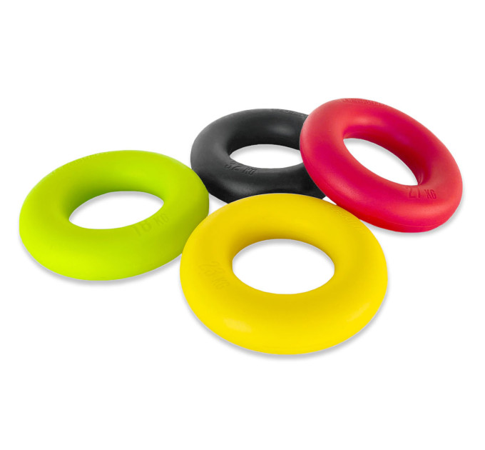 Еспандер кистьовий кільце EasyFit Ring 32 кг чорний