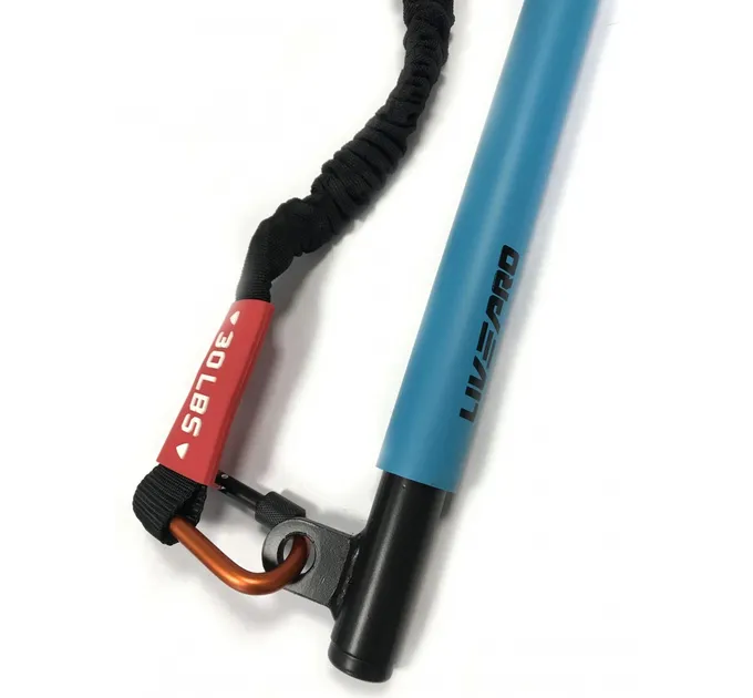 Тренажер для функціонального тренінгу LivePro RESISTANCE BAR SET блакитний, чорний 110x2.5см LP8400