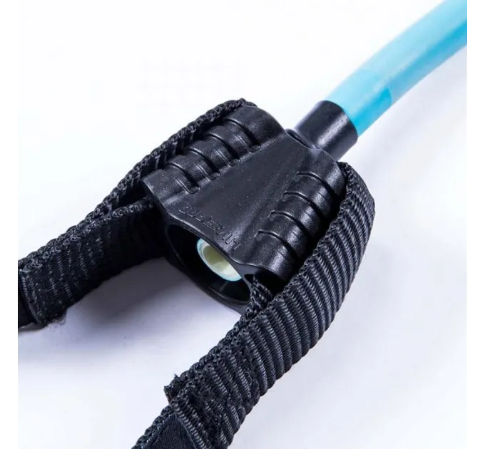 Еспандер трубчастий LivePro TONING TUBE PRO чорний, блакитний 7х11х1200мм LP8405-M