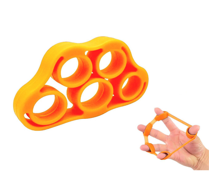 Еспандер для рук та пальців EasyFit GripFlex 5 кг (помаранчевий)