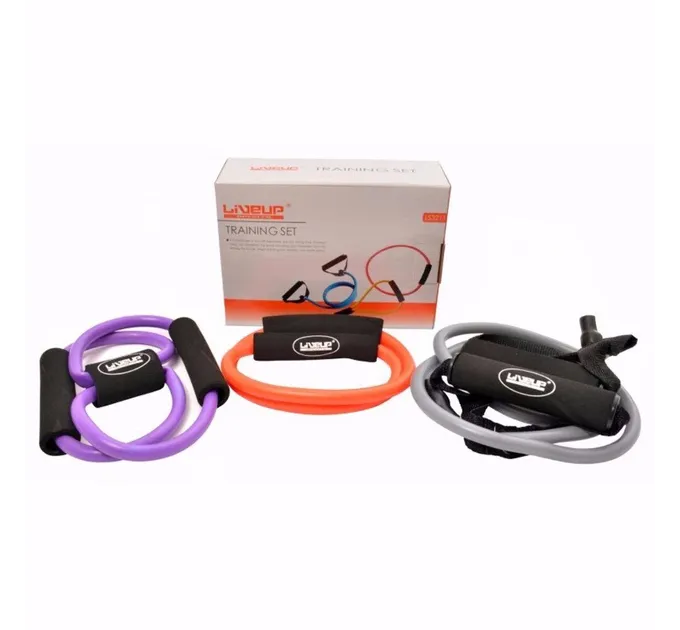 Набір для тренувань LiveUP TRAINING SET сірий 3 предмета LS3211