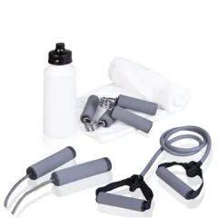 Набір для тренувань LiveUP TRAINING SET сірий 6 предметів LS3513