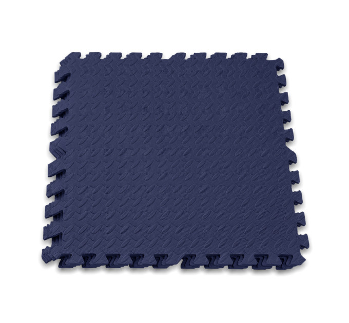 Татамі мат EasyFit SwallowTail 4 шт (60х60х1 см) пазл хвіст ластівки синій Татамі мат EasyFit SwallowTail 4 шт (60х60х1 см) пазл хвіст ластівки синій