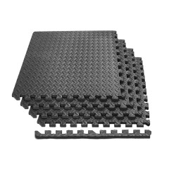 Татамі мат EasyFit SwallowTail-2 4 шт (60х60х2 см) пазл ластівчин хвіст з бортиком