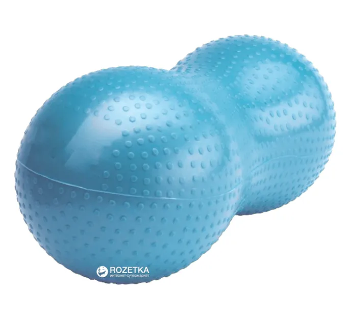 Мяч для масажу LiveUP MINI THERAPY BALL блакитний 28x12см LS3574