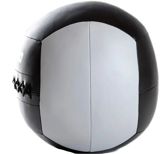 Мяч для кросфіту WALL BALL Чорний Сірий 10кг (LP8100-10)