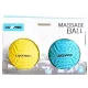 Набір мячиків для масажу MASSAGE BALL Блакитний Жовтий 6.8см (LP8507)