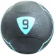 Медбол LivePro SOLID MEDICINE BALL чорний 9кг LP8110-9