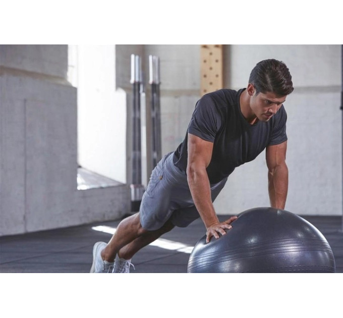 Фітбол Adidas Gymball сірий Уні 65 см ADBL-11246GR