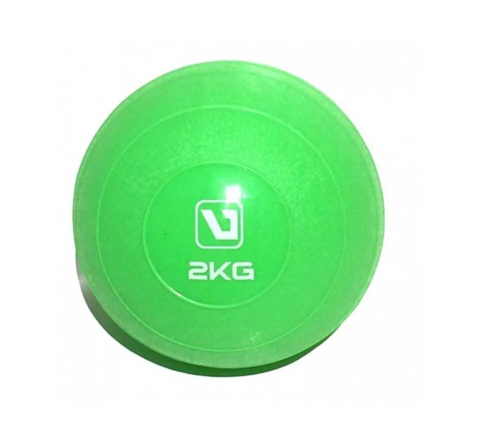 Медбол LiveUp soft weight ball Зелений 2kg (LS3003-2)