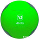 Медбол LiveUp MEDICINE BALL салатовий, сірий Уні 4кг-216мм LS3006F-4