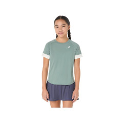 Футболка Asics GIRLS TENNIS SS TOP MONUMENT BLUE/CREAM (XS) 2044A045-400 (XS)