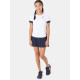 Дитяча Футболка Asics GIRLS TENNIS SS TOP Білий Темно-синій 128-137 (2044A045-101 128-137)