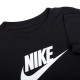 Дитяча Футболка Nike G NSW TEE CROP FUTURA Чорний 128-137 см (7dDA6925-012 128-137 см)