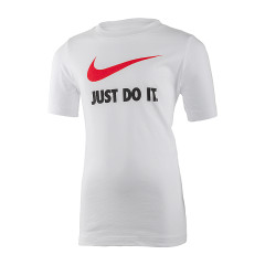 Дитяча Футболка Nike B NSW TEE JDI SWOOSH Сірий XS (AR5249-100 XS)