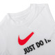 Дитяча Футболка Nike B NSW TEE JDI SWOOSH Сірий XS (AR5249-100 XS)
