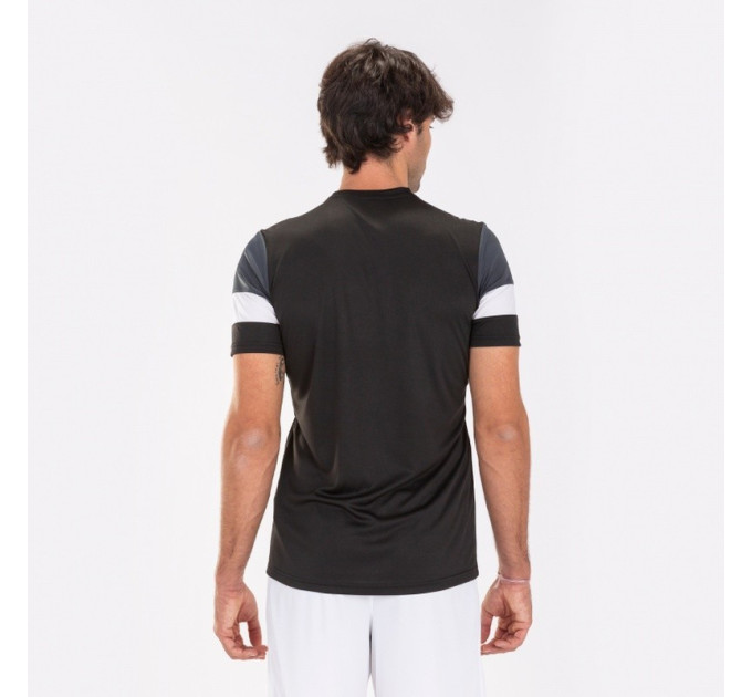 Дитяча Футболка Joma CREW IV Чорний 118-140 (101534.110 118-140)