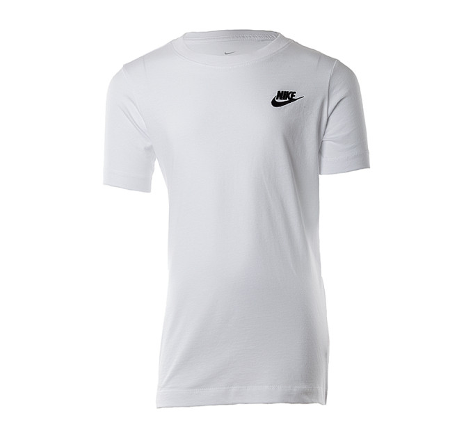 Дитяча Футболка Nike B NSW TEE EMB FUTURA Білий XS (AR5254-100 XS)
