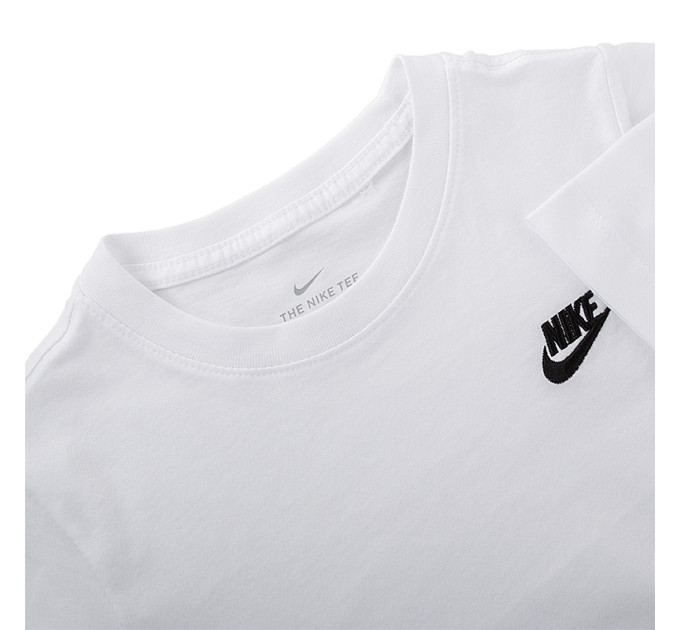 Дитяча Футболка Nike B NSW TEE EMB FUTURA Білий XS (AR5254-100 XS)